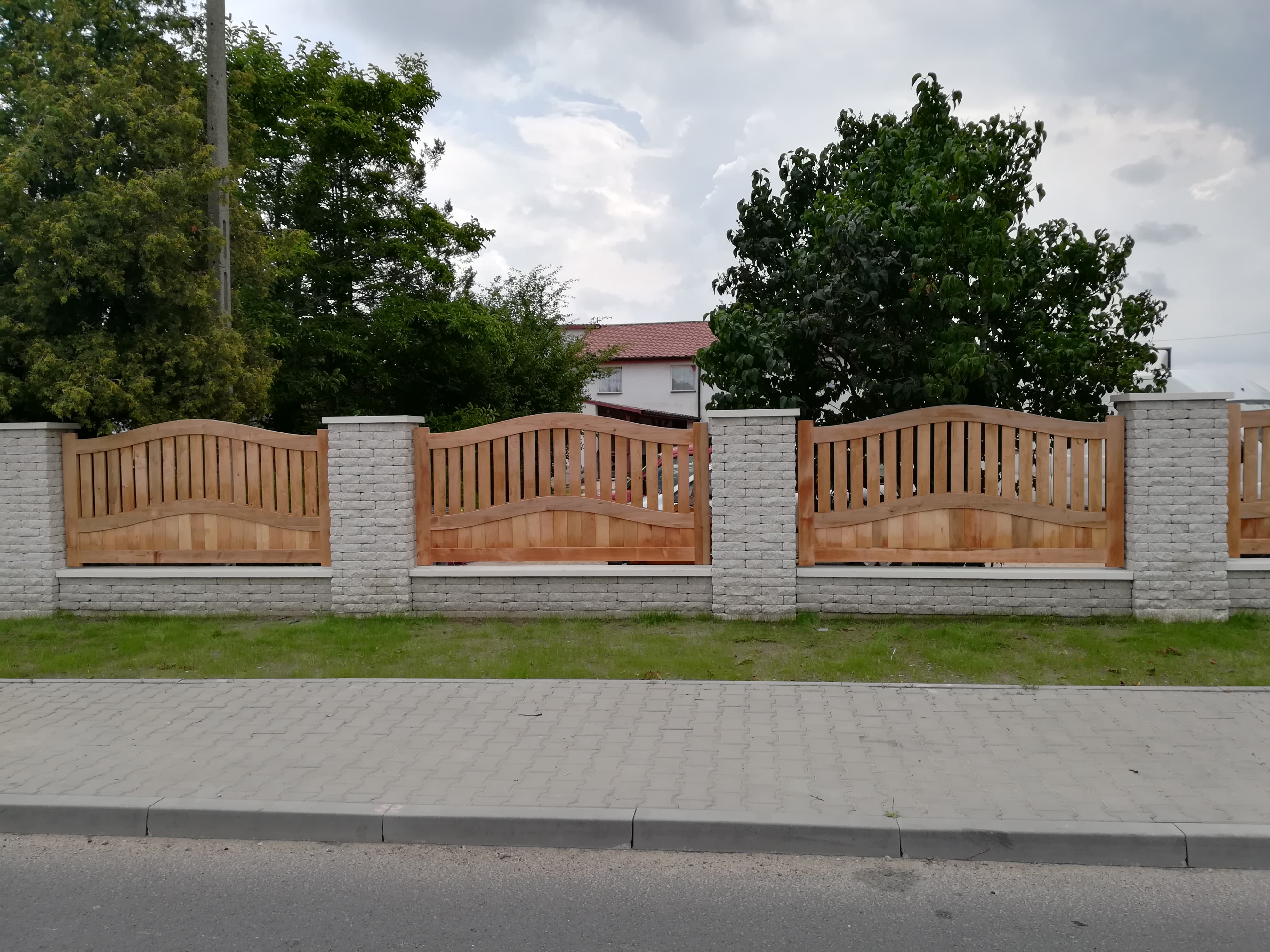 ogrodzenie drewniane
